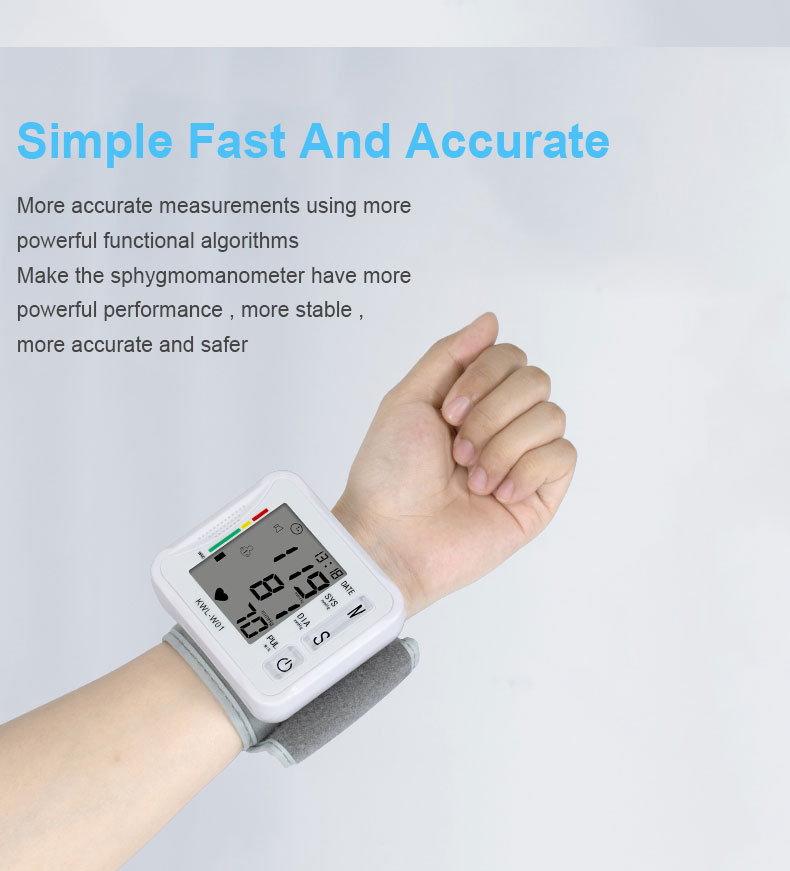 wrist watch blood pressure monitor