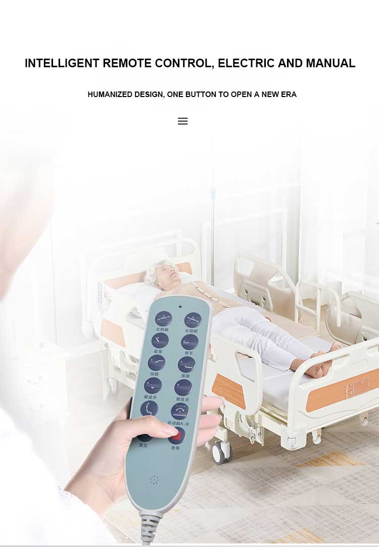 remote control of hospital bed