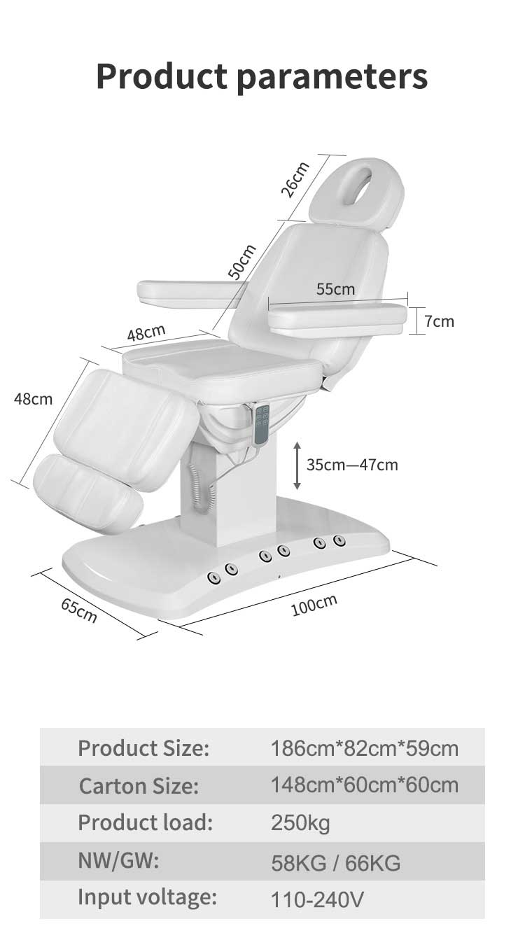 electric facial lash bed