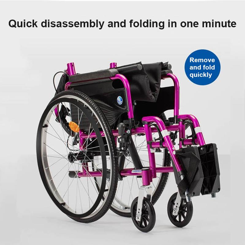 widen folding manual obesity wheelchair