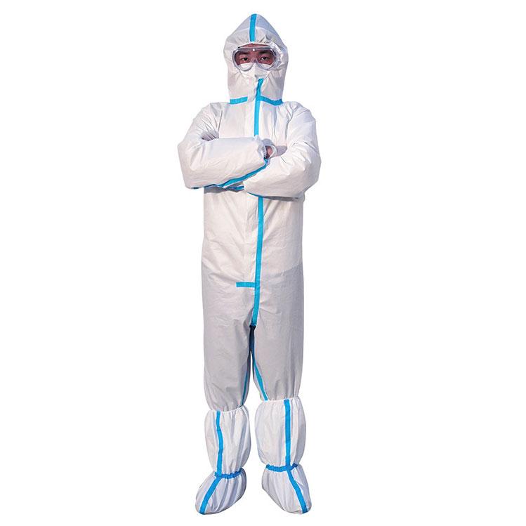 disposable personal protective equipment safety suit