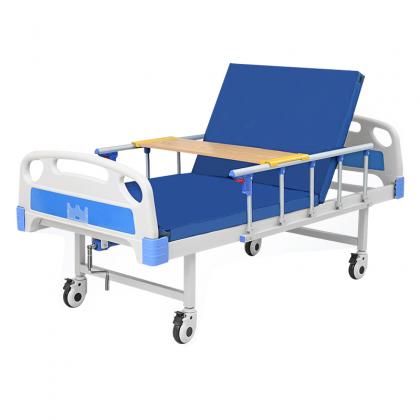  Single crank hospital bed