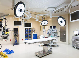attrezzatura della sala operatoria